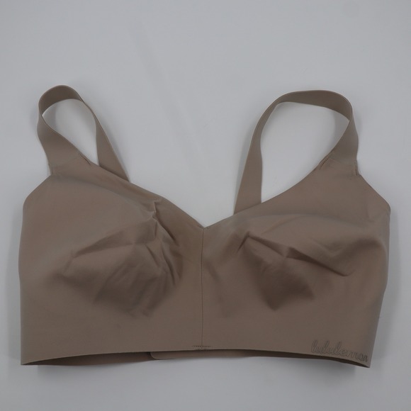 Lululemon Other - Lululemon Like a Cloud Bra Womens 34DD Tan Molded Foam Light Support Bralette